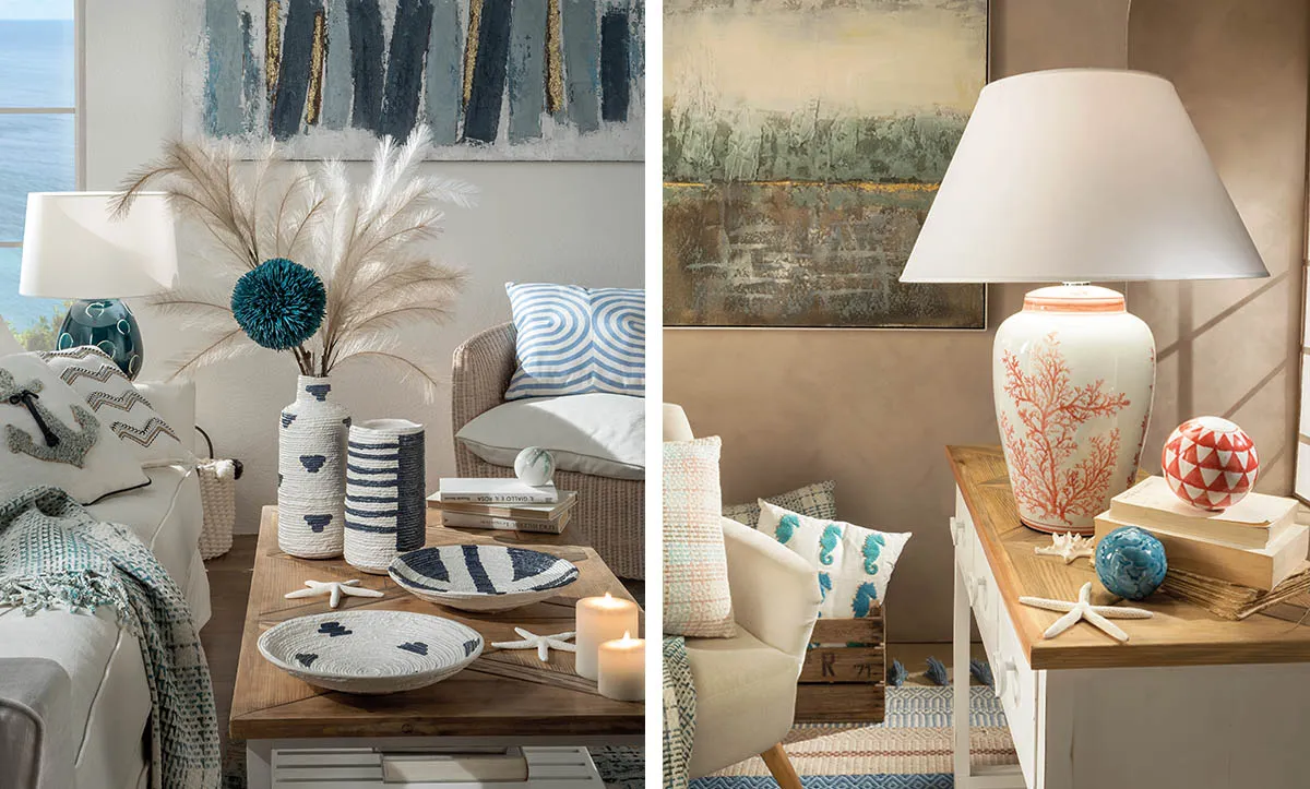 Decorating-the-hall-in-the-beach-house