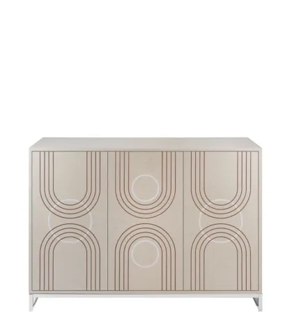 Mobile con ante decoro geometrico