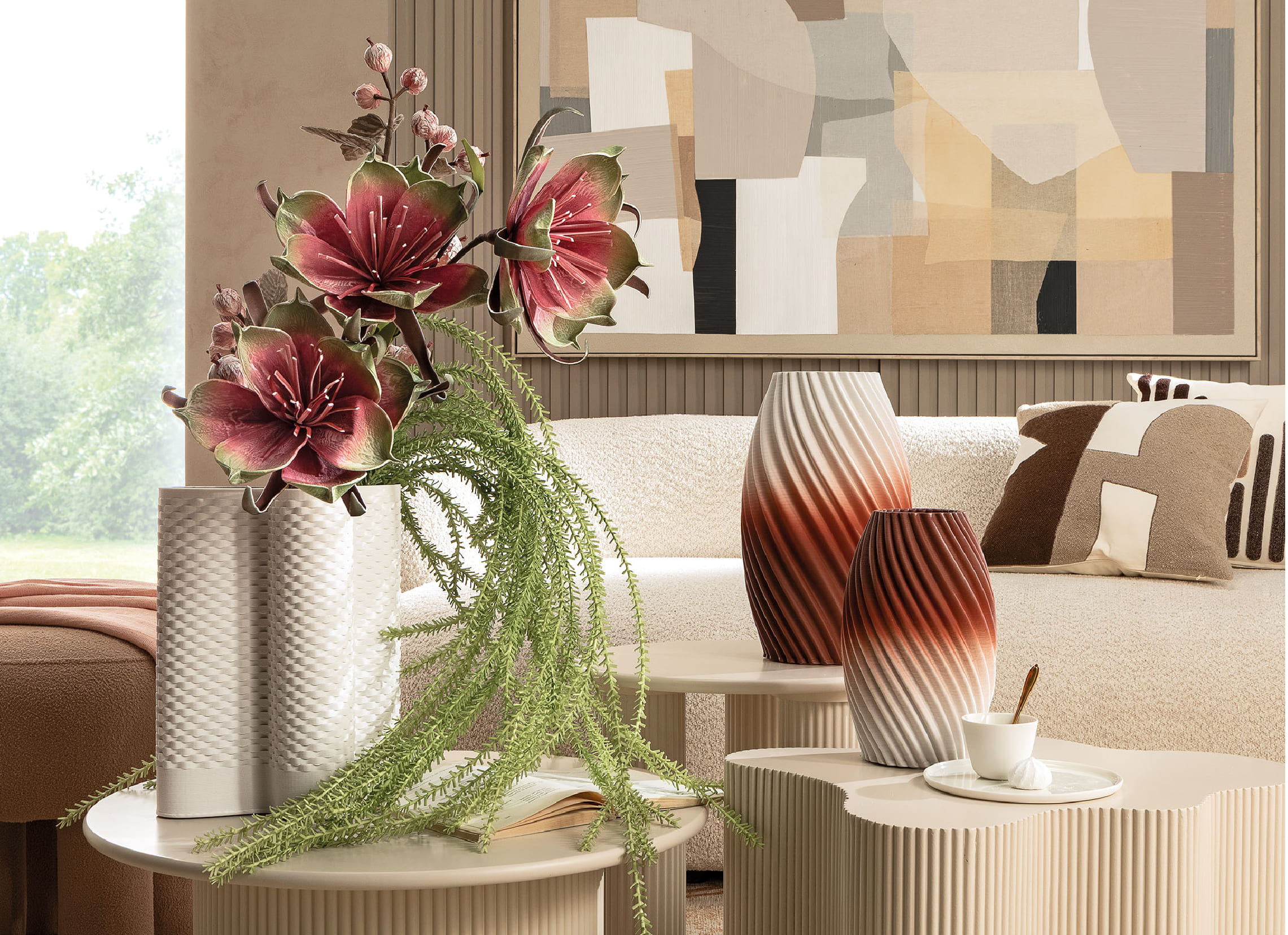Fiori finti decorativi: eleganza naturale per arredare casa con stile