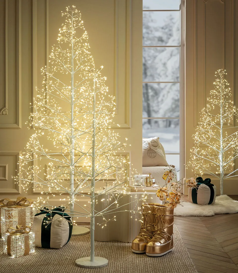 Albero bianco con MICROLED