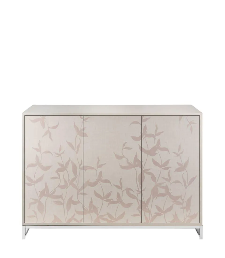 Cabinet with doors, branches pattern