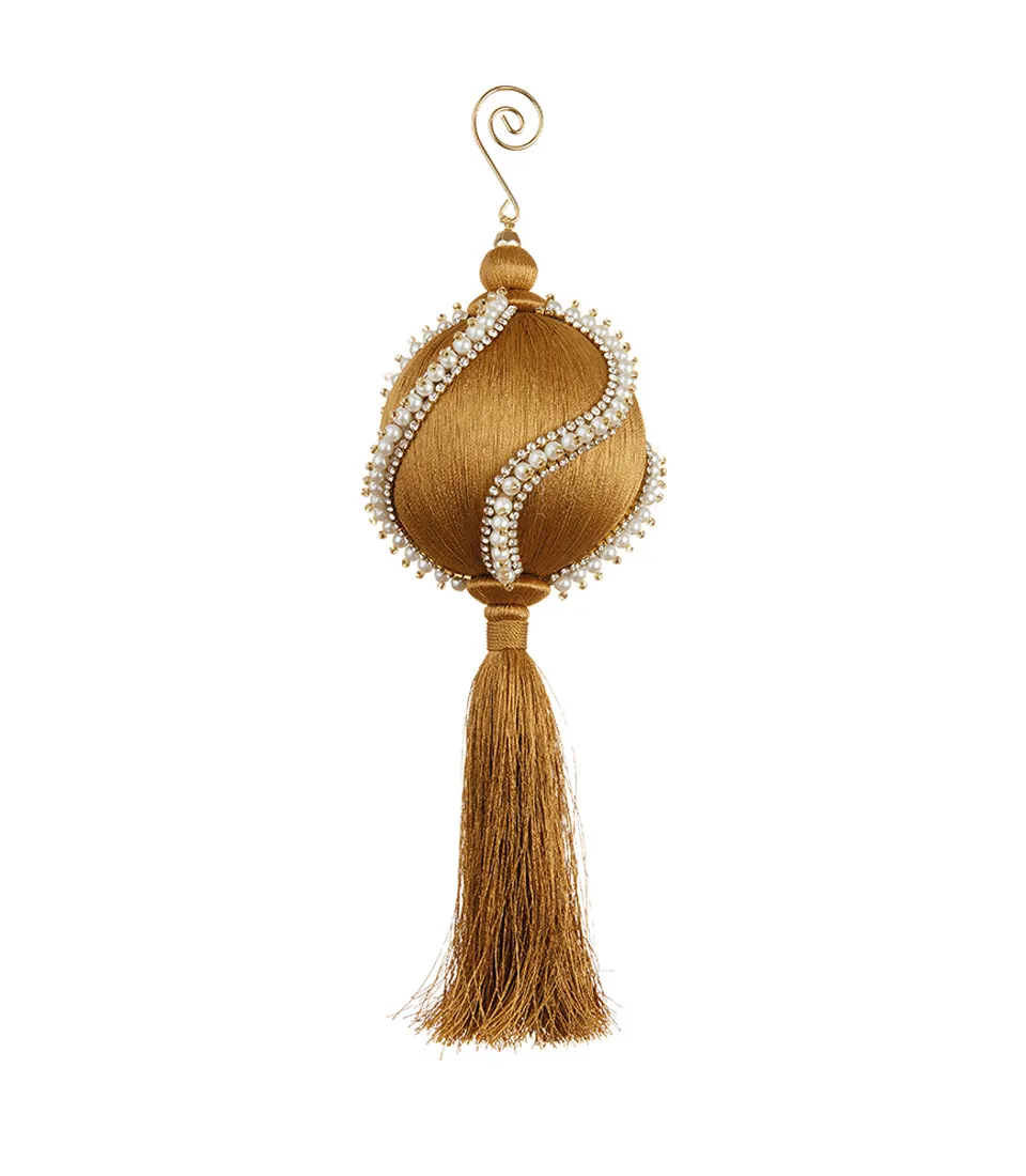 Golden hanging decoration