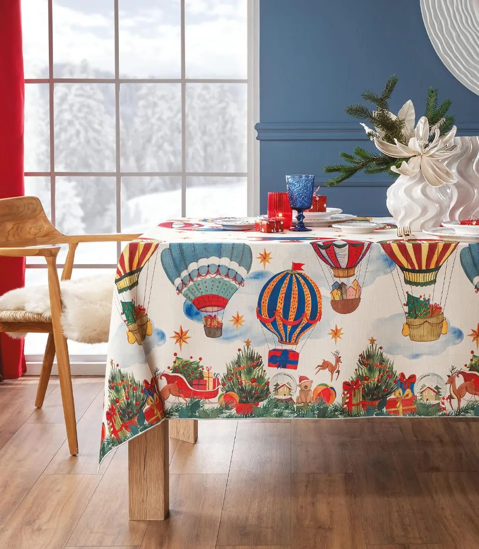 Mongolfiere - stain-resistant tablecloth