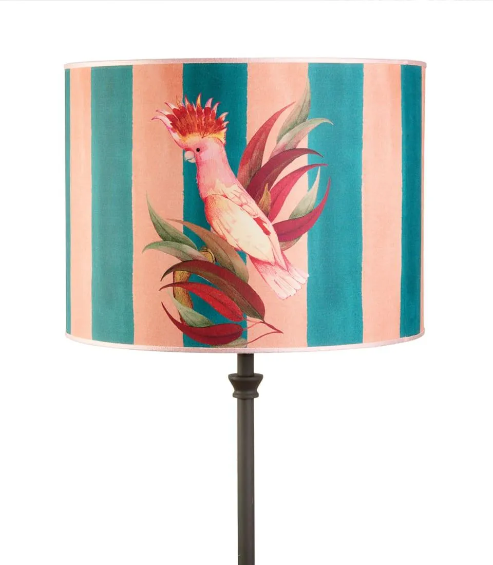 Paralume cilindrico - Cacatua