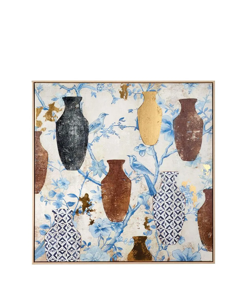 PAINTING 100x100 WITH FRAME