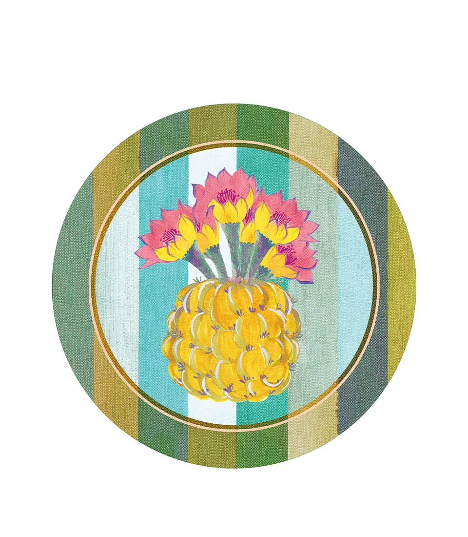 Rigid placemat Ø39 - Cactus Rebutia