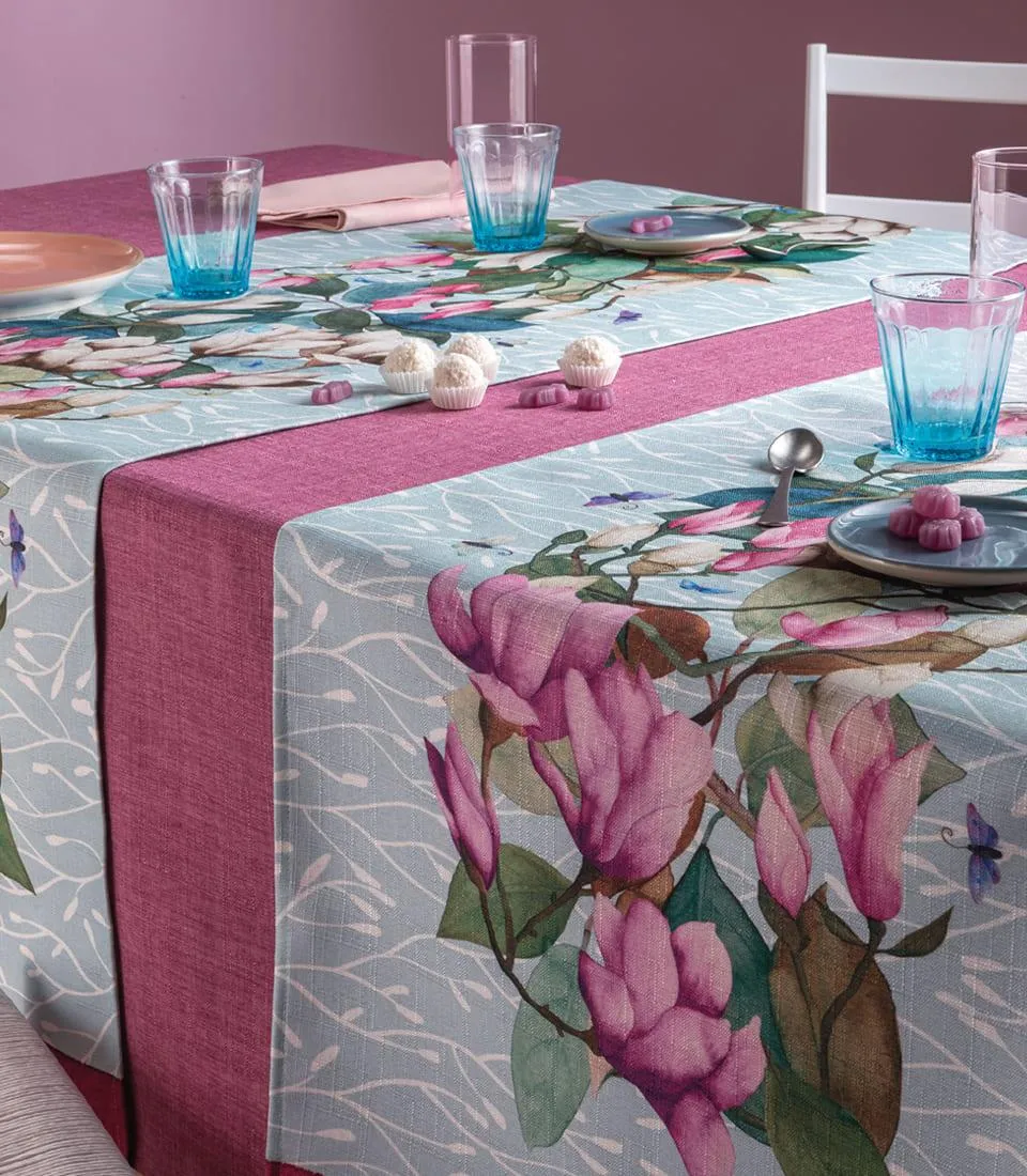 Magnolia - Runner antimacchia 50x155