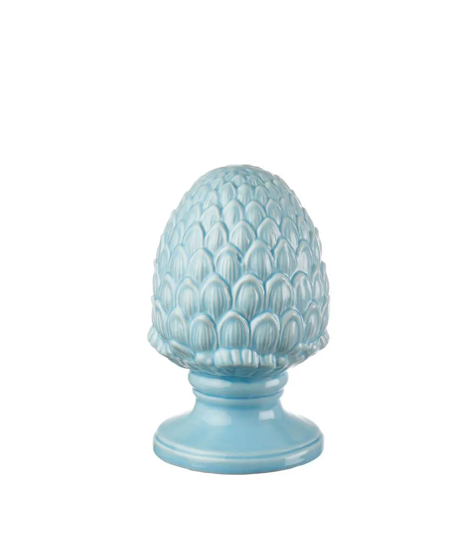 Pinecone, light blue