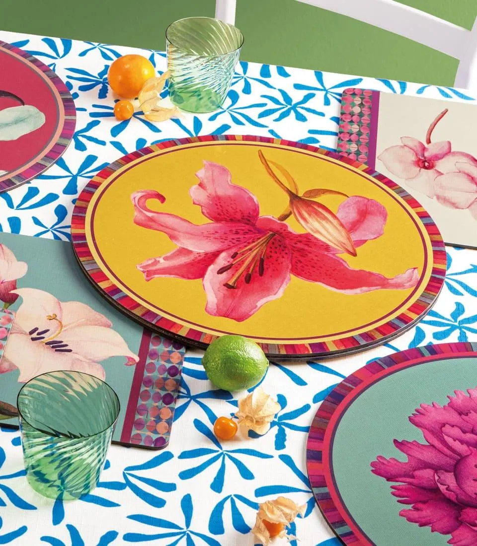 Rigid Placemat, magenta - Peonia
