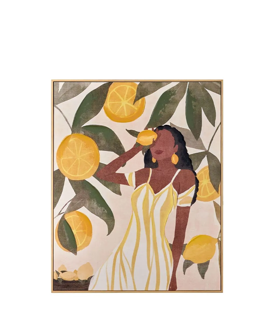 Painting 80x100 with frame