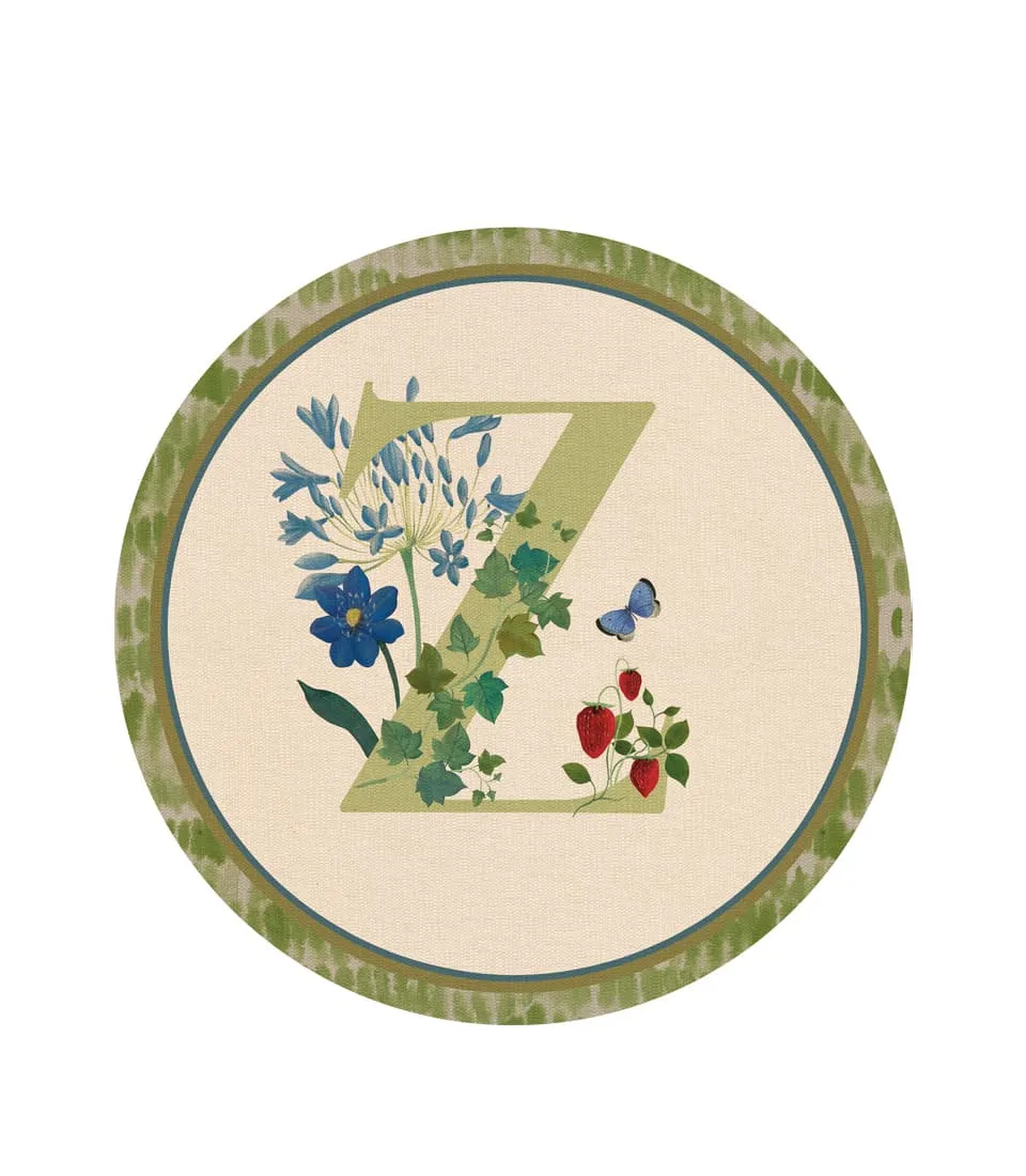 Tovaglietta rigida - monogramma Z