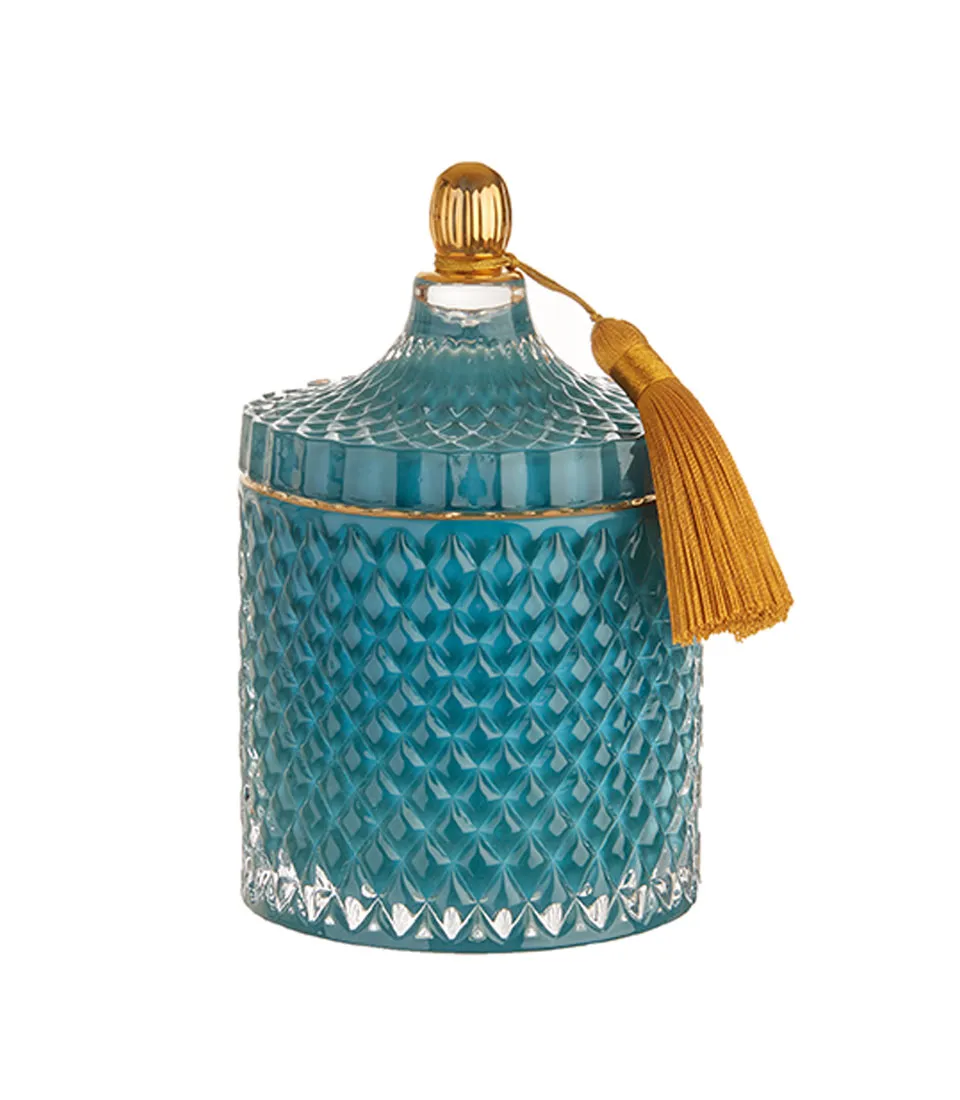 Large blue jewelry box
