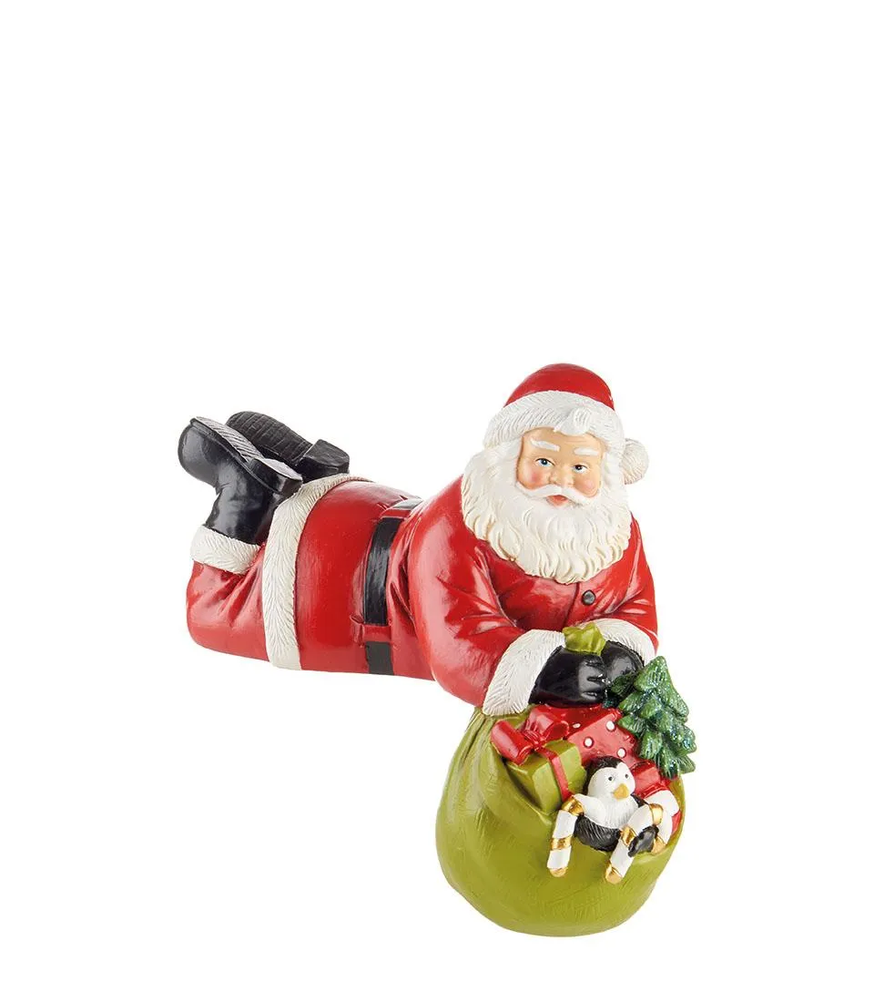 Decorative Santa Claus with gifts