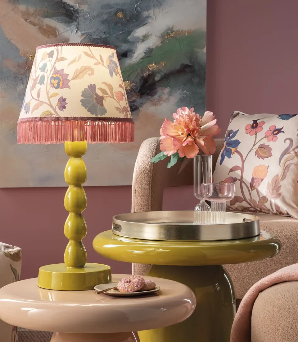 TABLE LAMP BASE - MUSTARD YELLOW