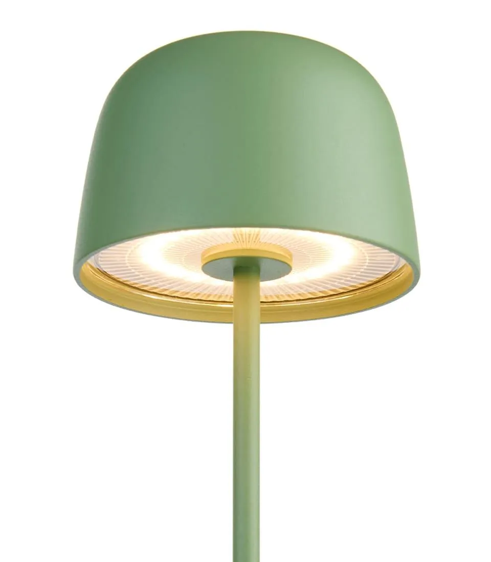 TABLE LAMP ALBA - SAGE GREEN