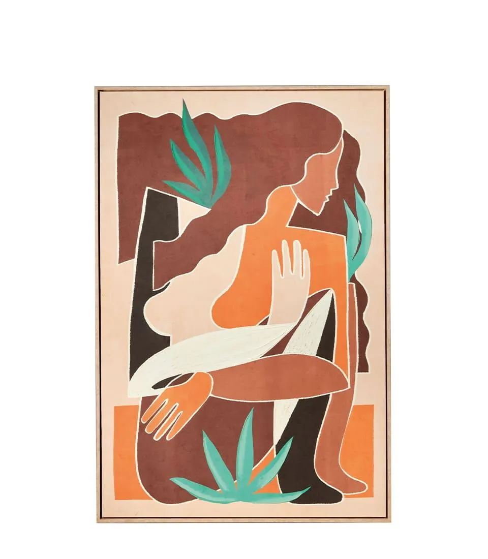 Painting 80x120 with frame