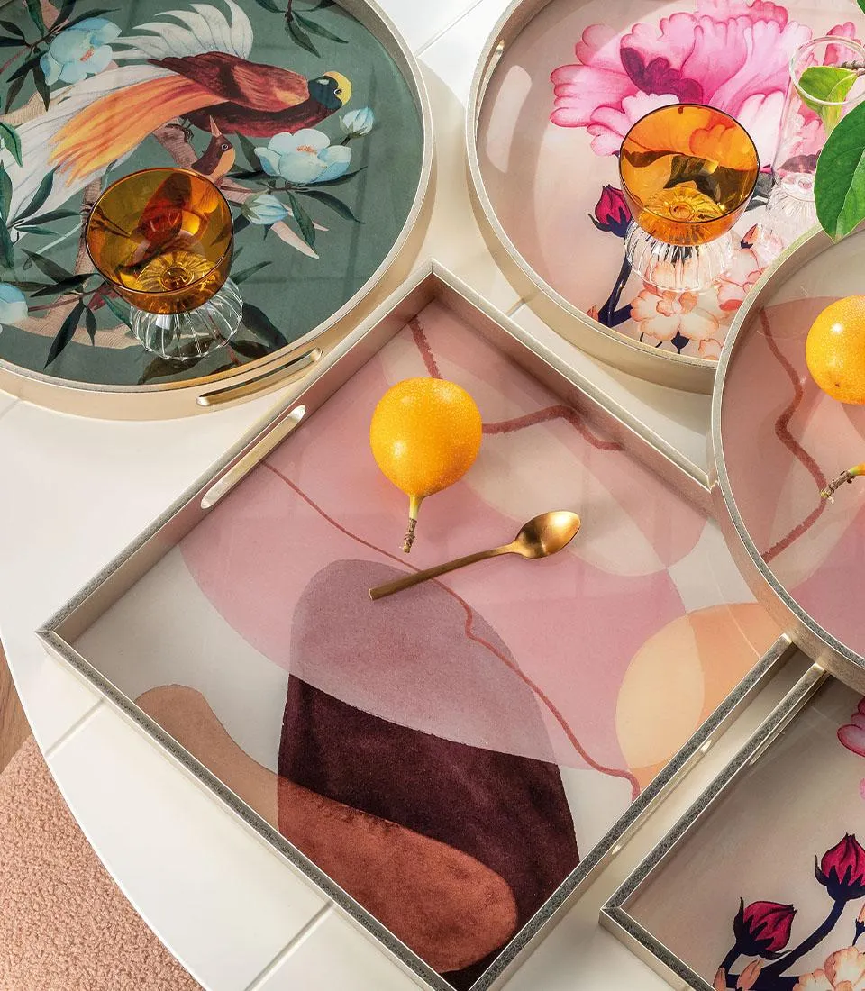 Sqaure Tray - Dune di Seta