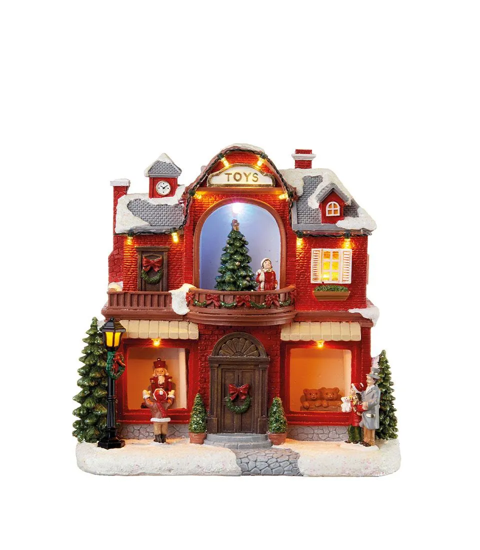 Standing decoration house toys