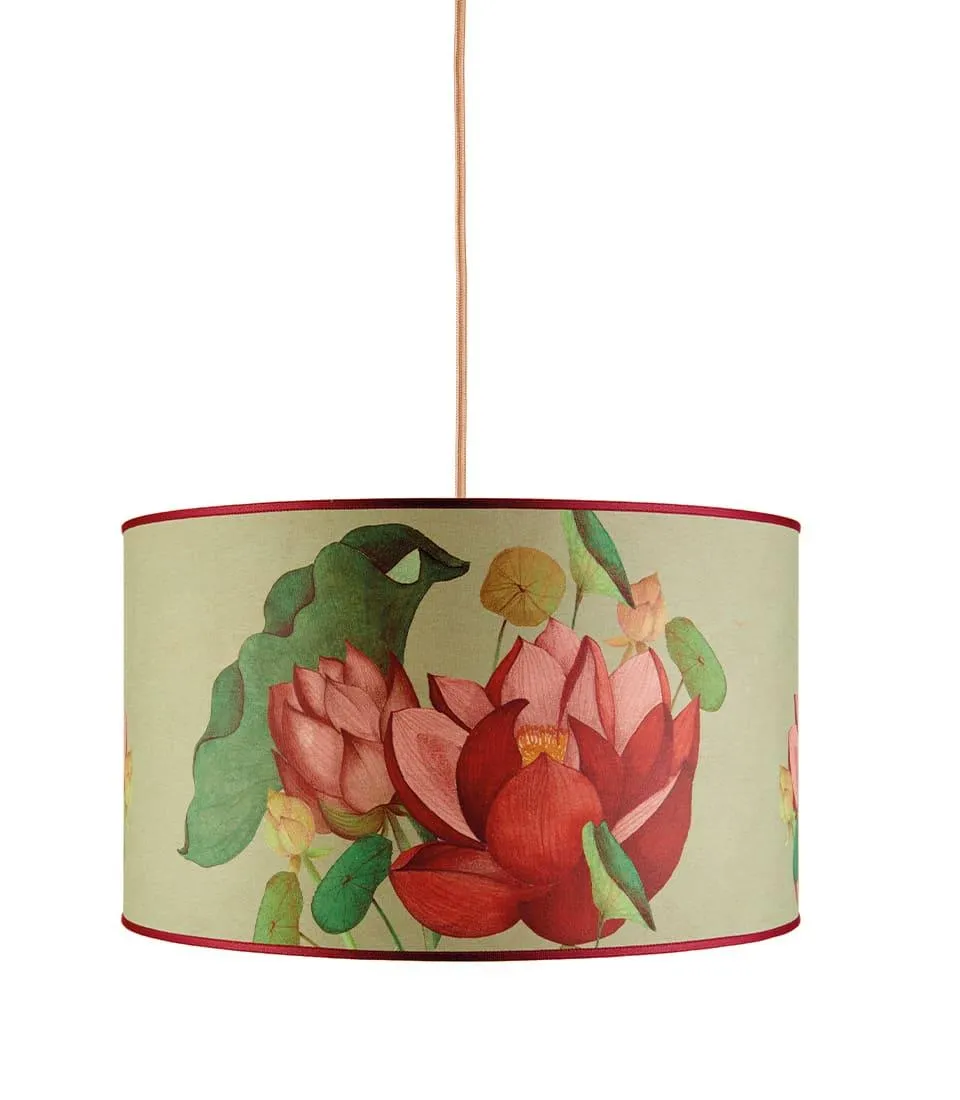 Cylindrical Pendant Shade - Ninfea