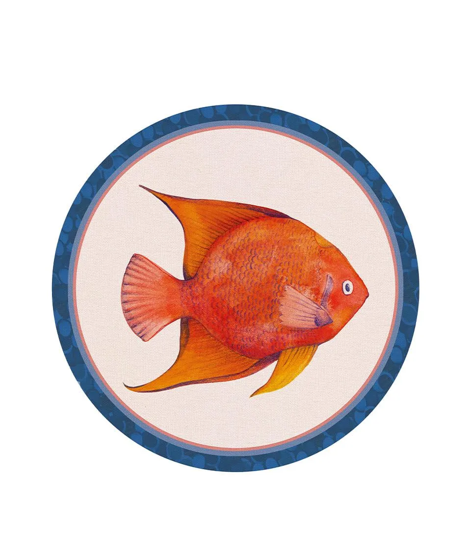 Rigid Placemat, ivory - Pesce Angelo Regina