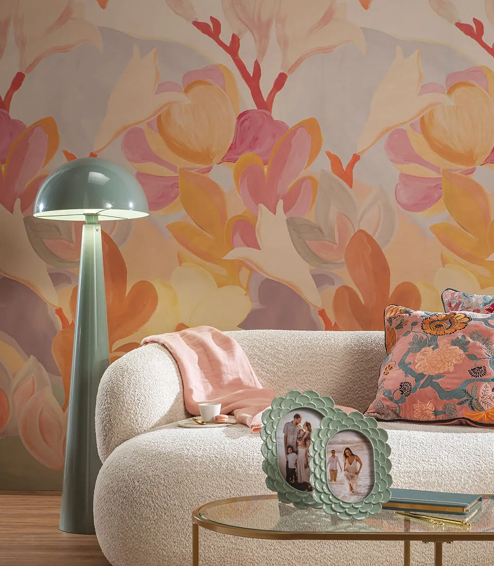 WALLPAPER 3.18x3m - DANZA DI FIORI