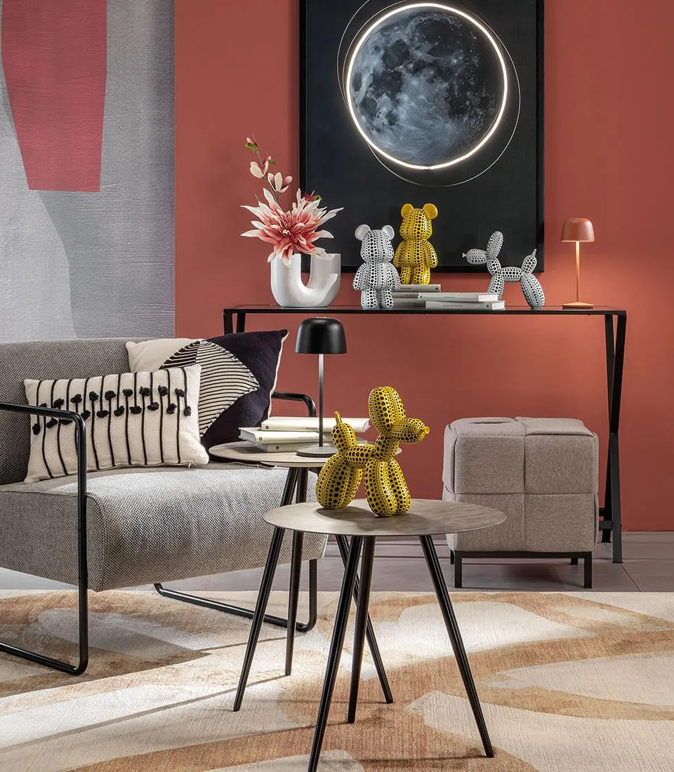 ROUND TABLES - SET 2 PCS.