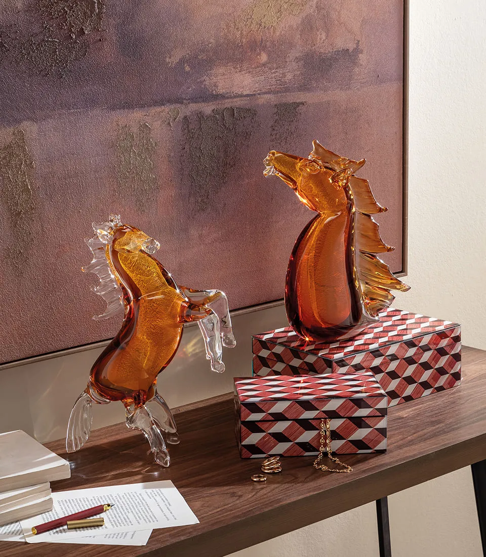 Decorative element horse