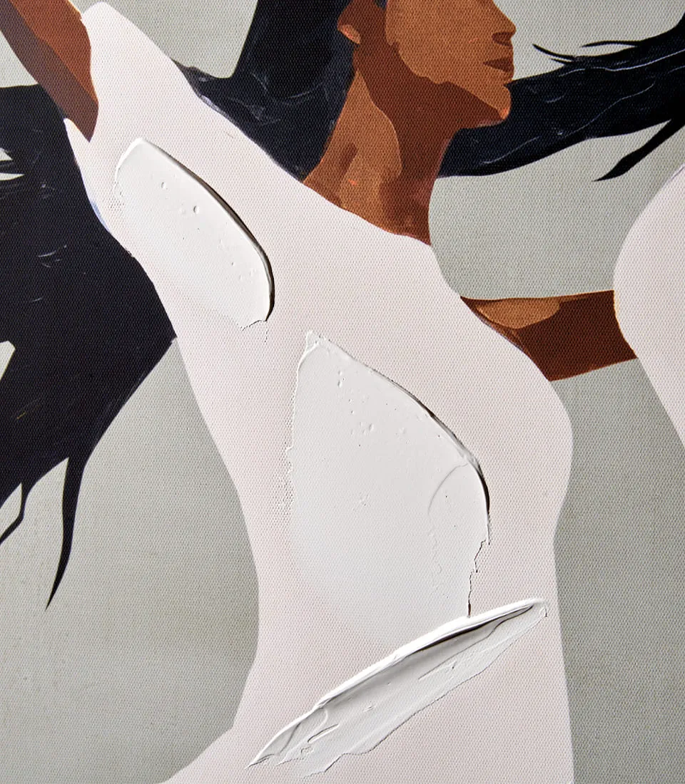 Painting 80x120 with frame