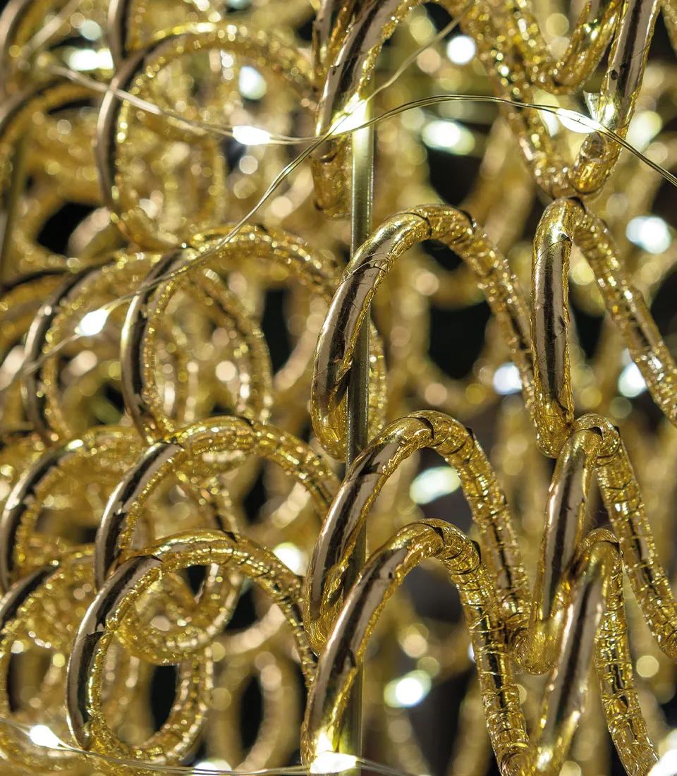 CONE TREE, 180H, WITH 1800 LEDS