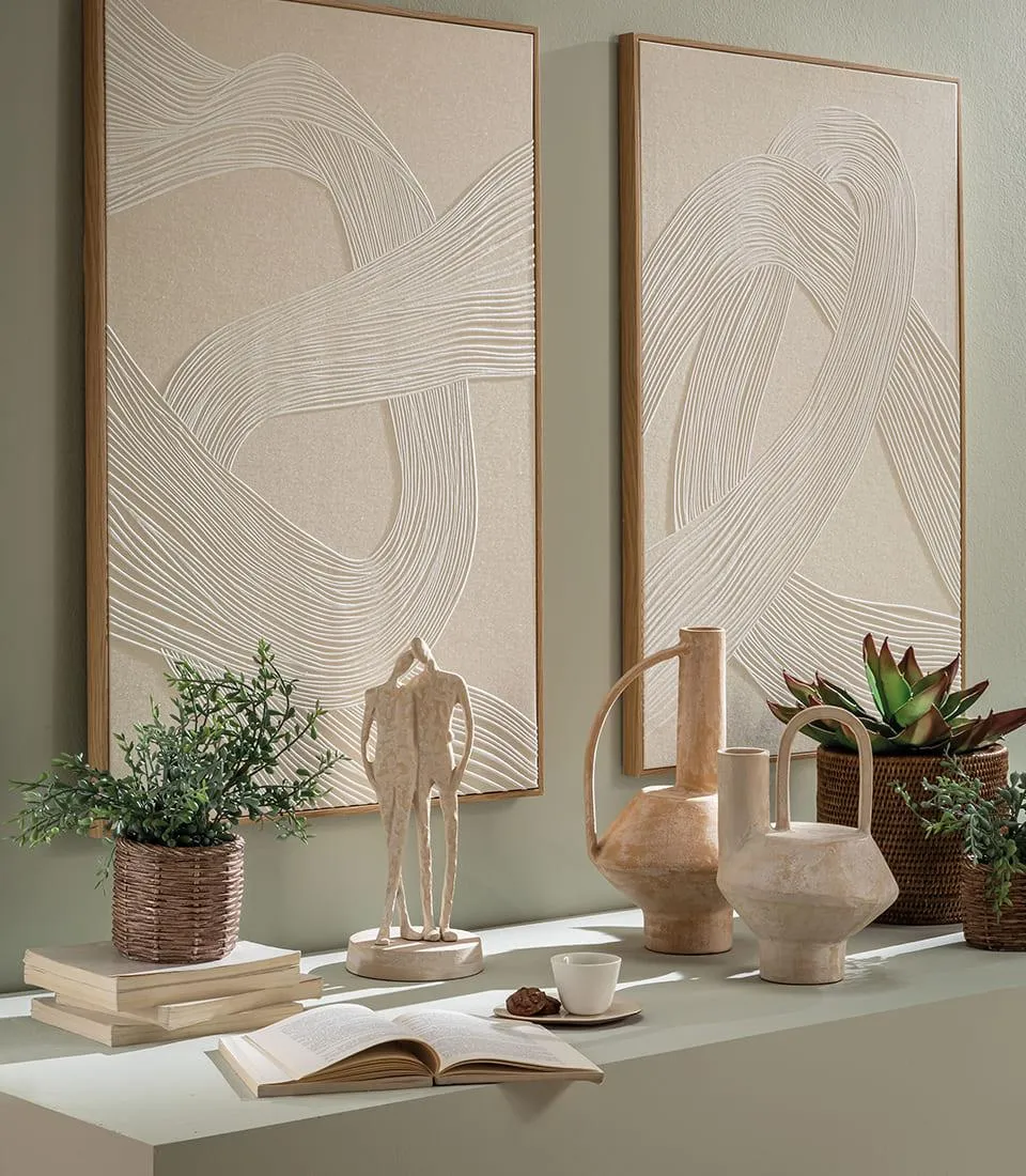 PAINTING 120x90 WITH FRAME - SET 2 PCS.