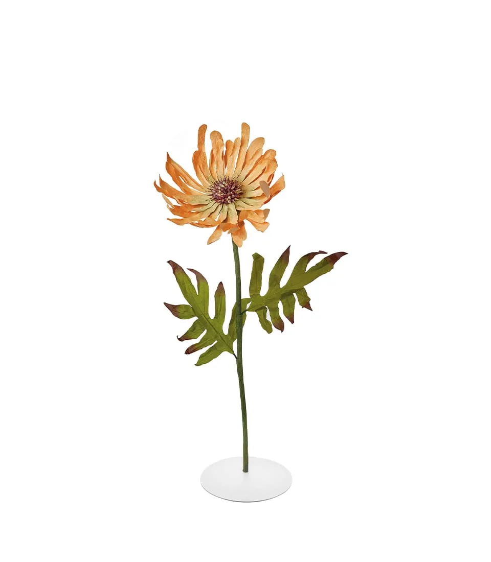 Fiore decorativo con base 125h - Girasole