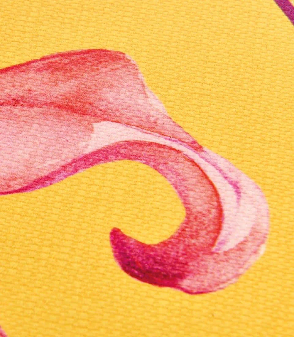 Rigid Placemat, yellow - Giglio