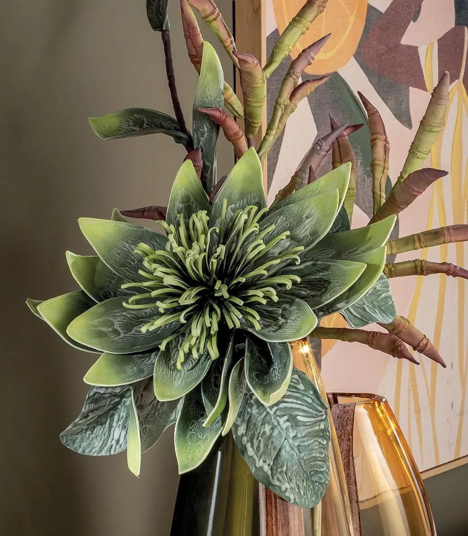 LOTUS FLOWER, GREEN (4 pcs/pack)