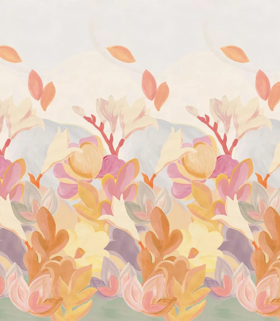 WALLPAPER 4.24x3m - DANZA DI FIORI