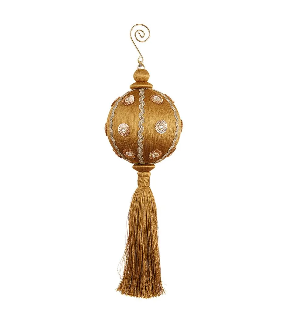 Golden hanging decoration