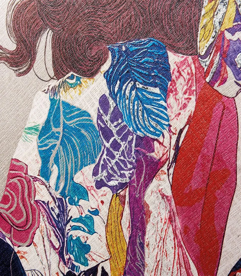 PAINTING 100x100 WITH FRAME