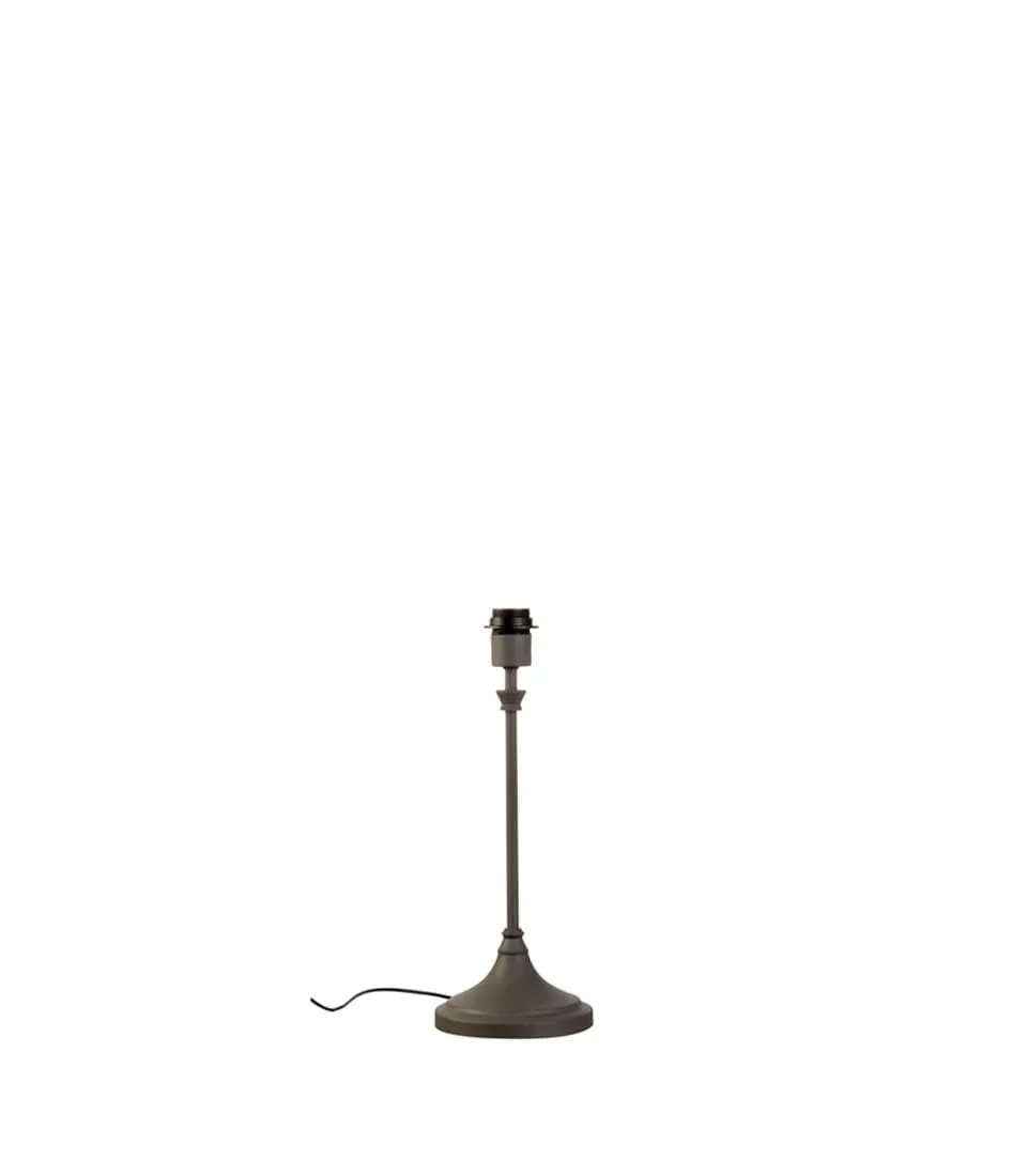 Table lamp base - Charcoal grey