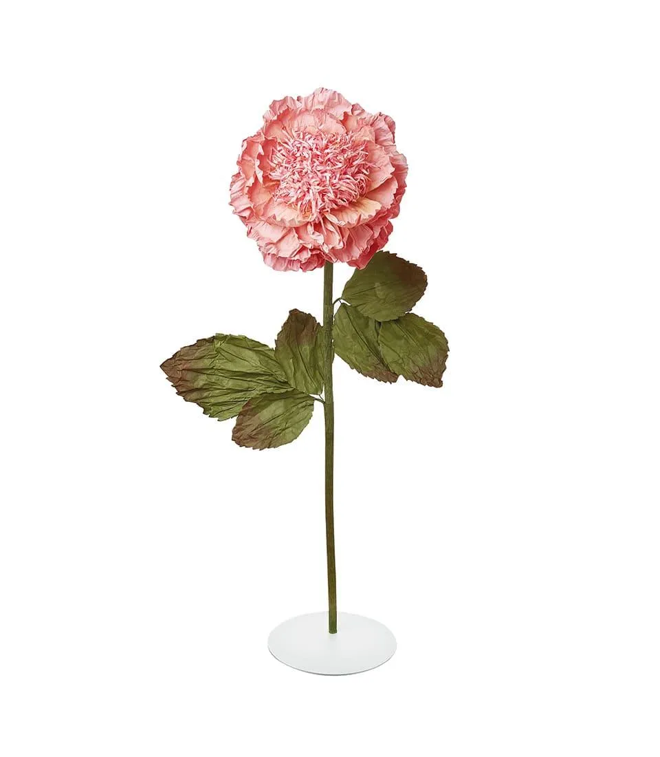 Fiore decorativo con base 150h - rosa