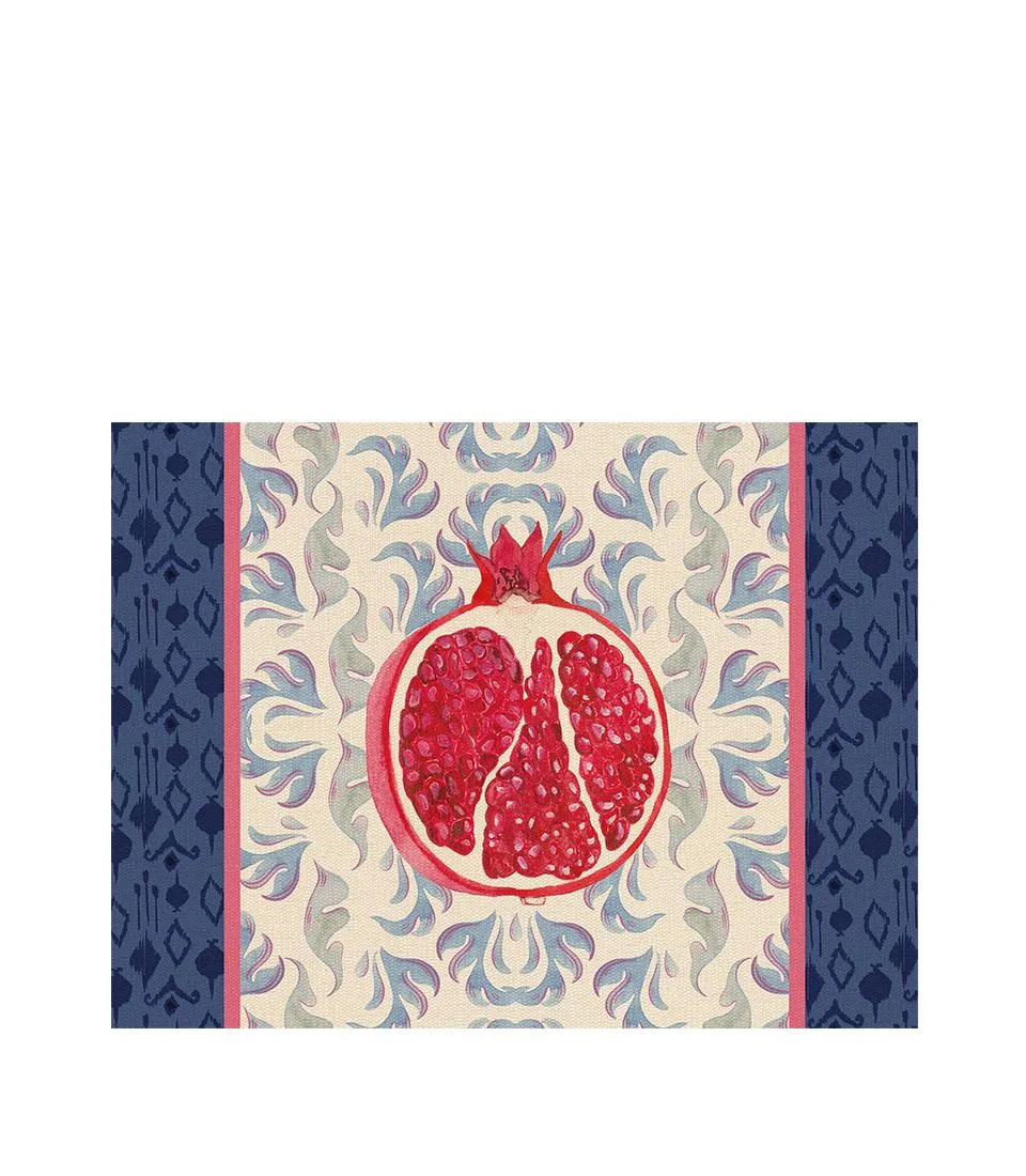 Tovaglietta rigida avorio - Melograno d'Oriente