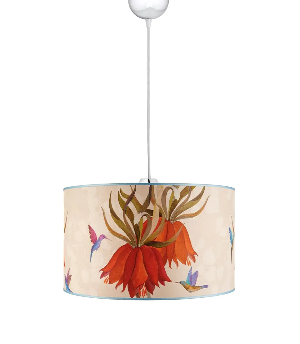 Cable for pendant lamp, chrome