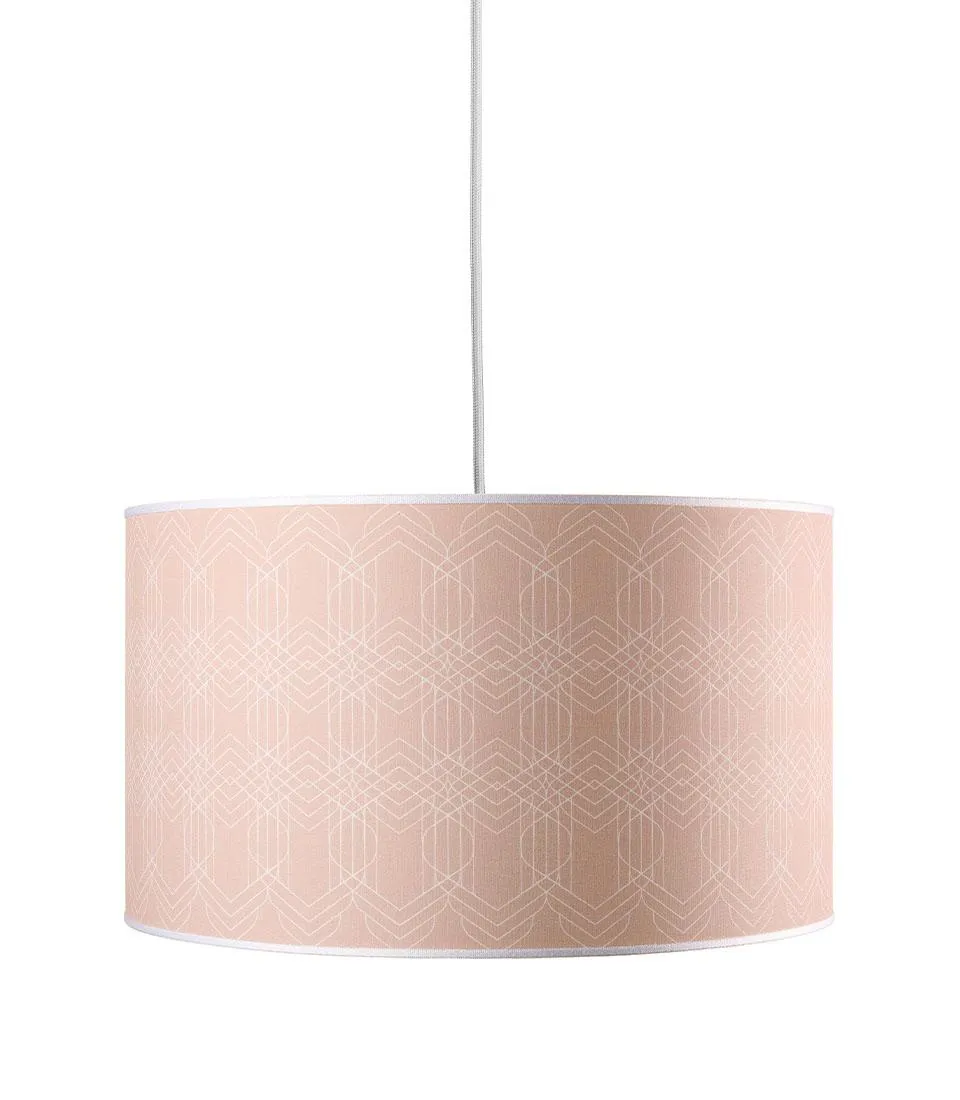 Cylindrical Pendant Shade - Intrecci d'Oriente