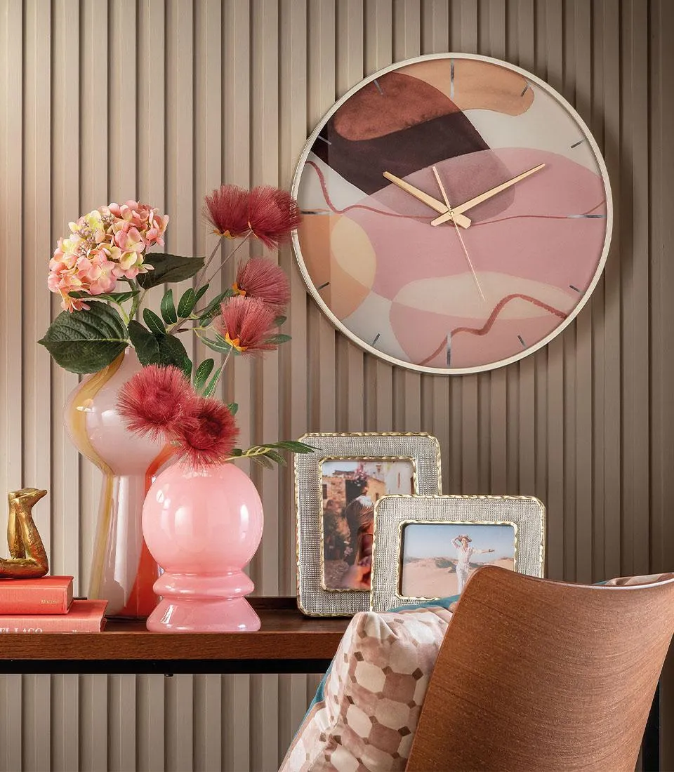 Orologio da parete - Dune di seta