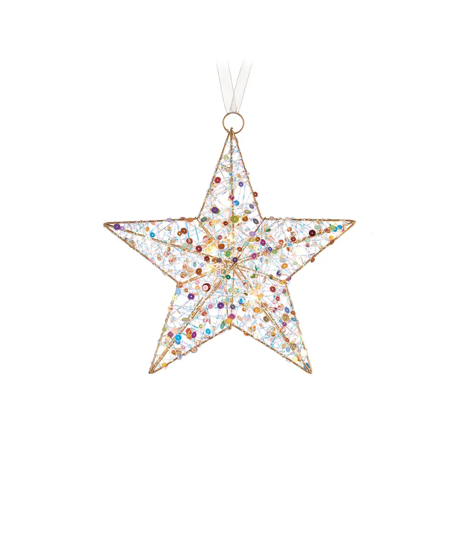 5-POINTED STAR WITH 10 LEDS