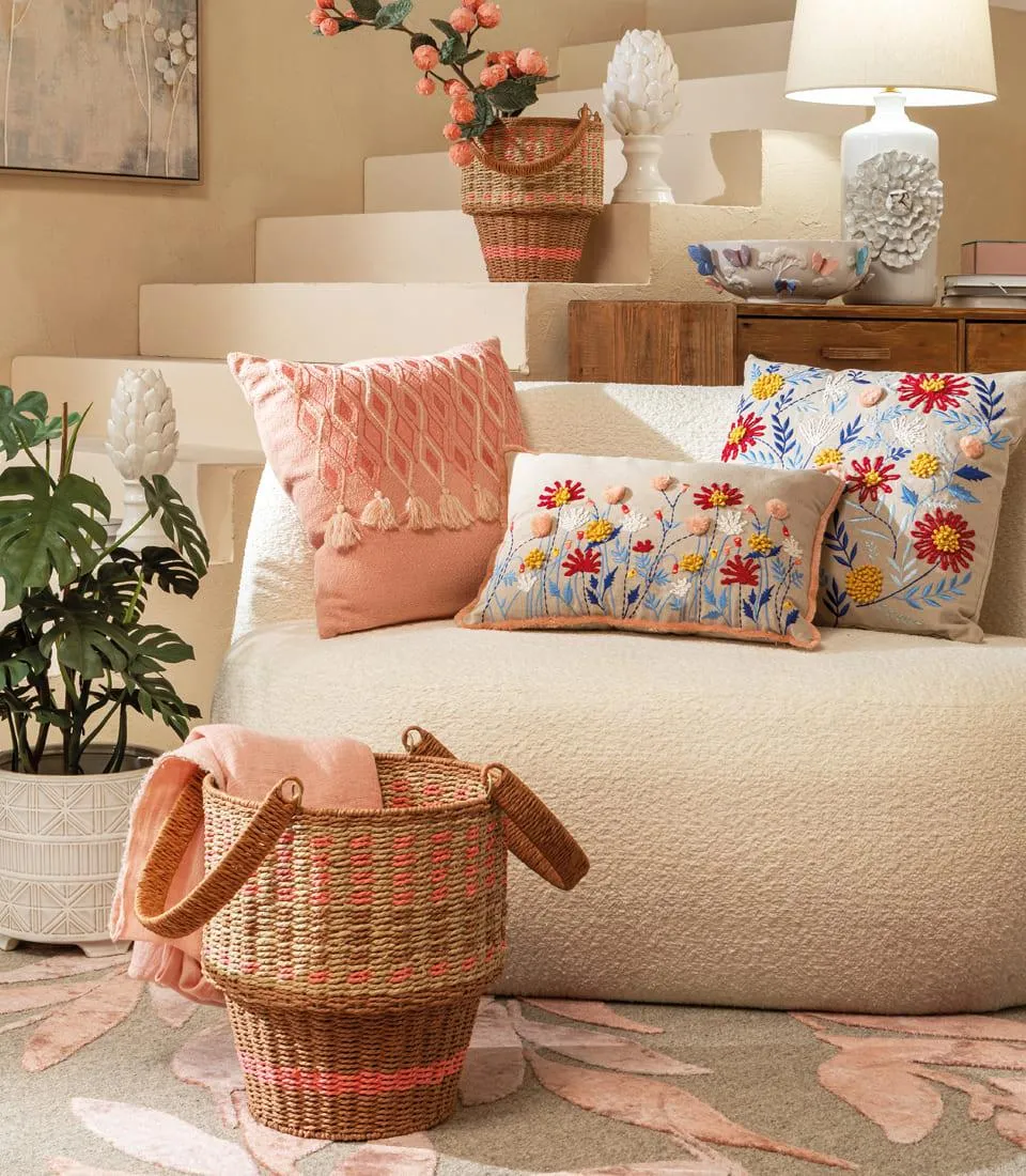 Cesti con manici - set 2 pz