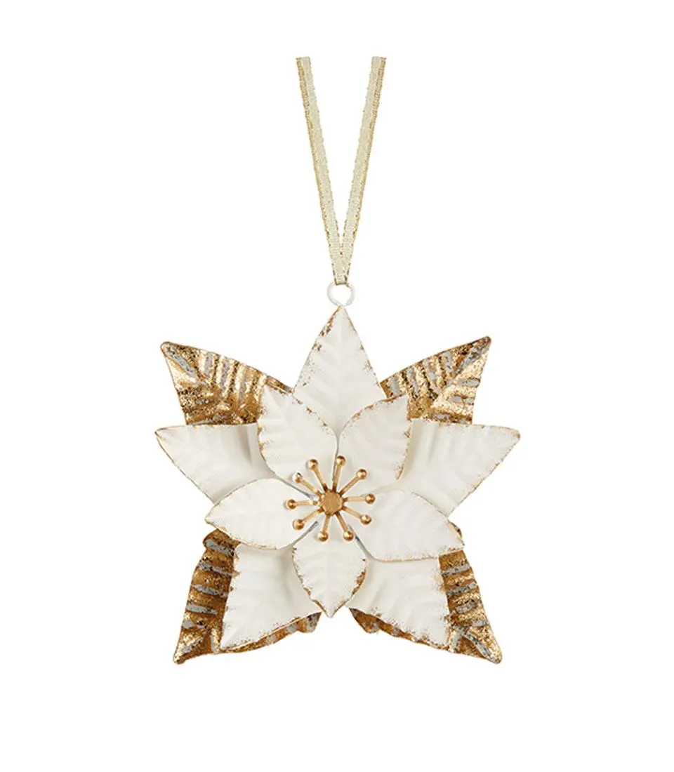 Hanging decoration winter petals