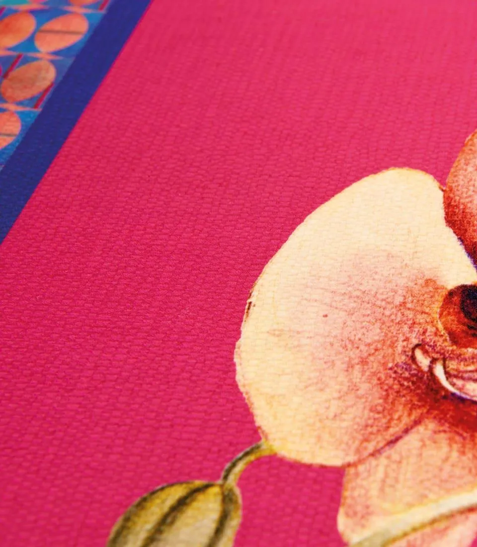 Rigid Placemat, magenta - Orchidea