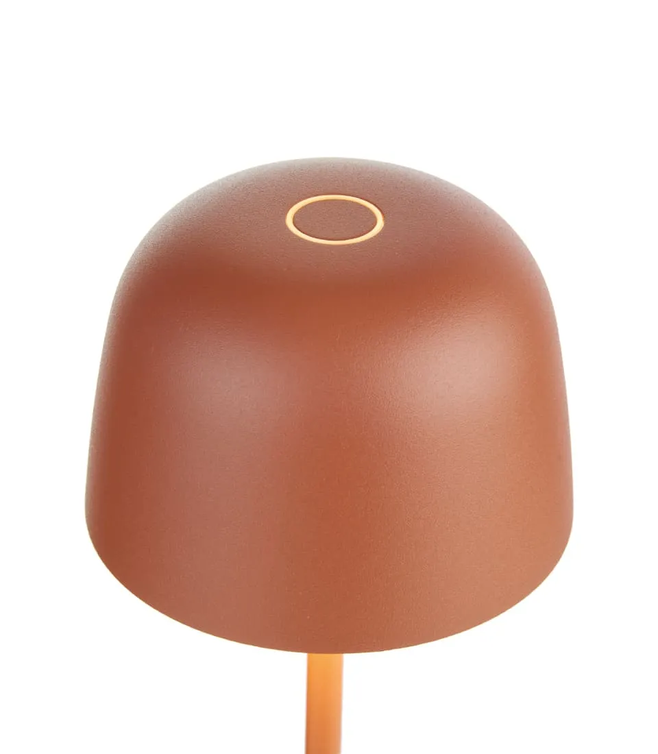 Lampada da tavolo Alba  - ruggine