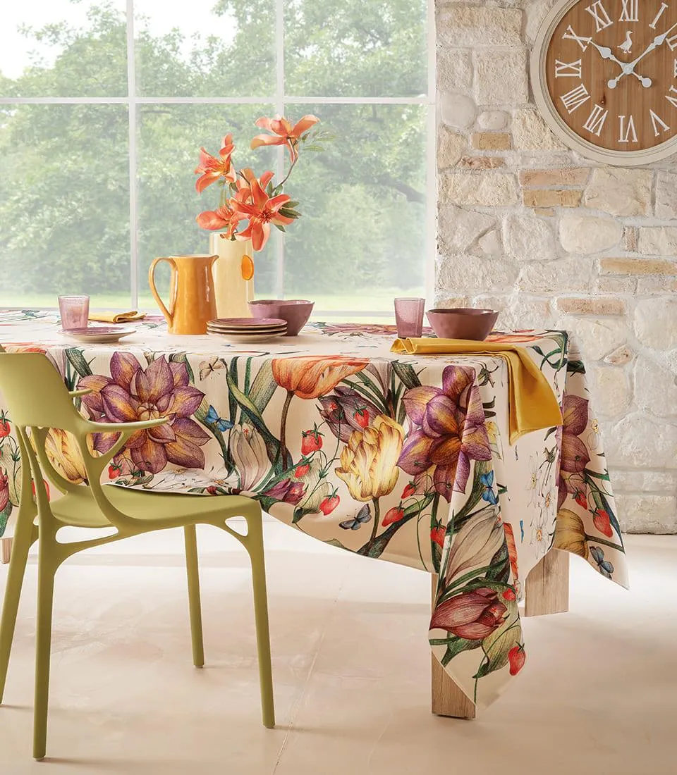Giverny - stain-resistant tablecloth