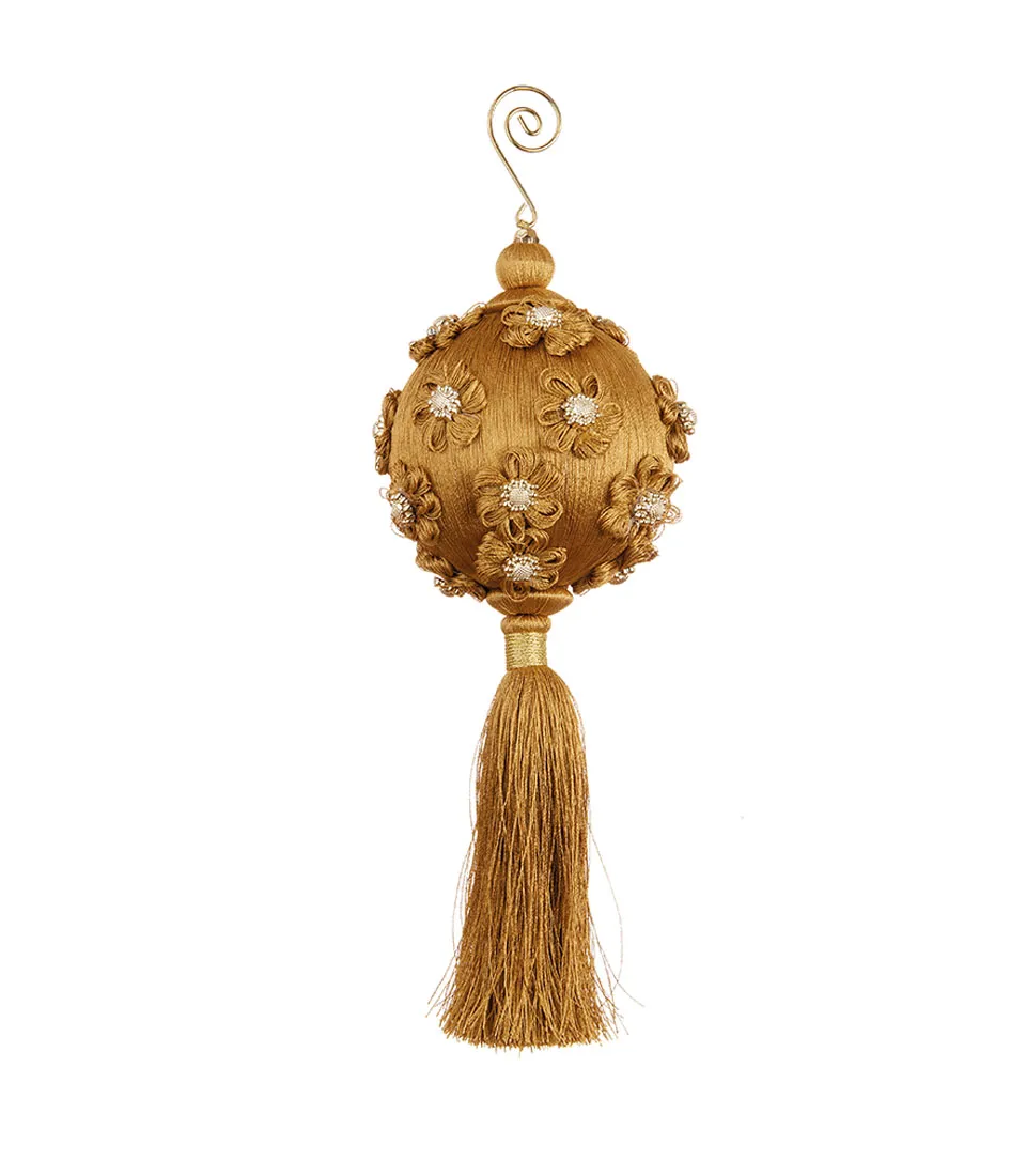 Decorazione da appendere oro
