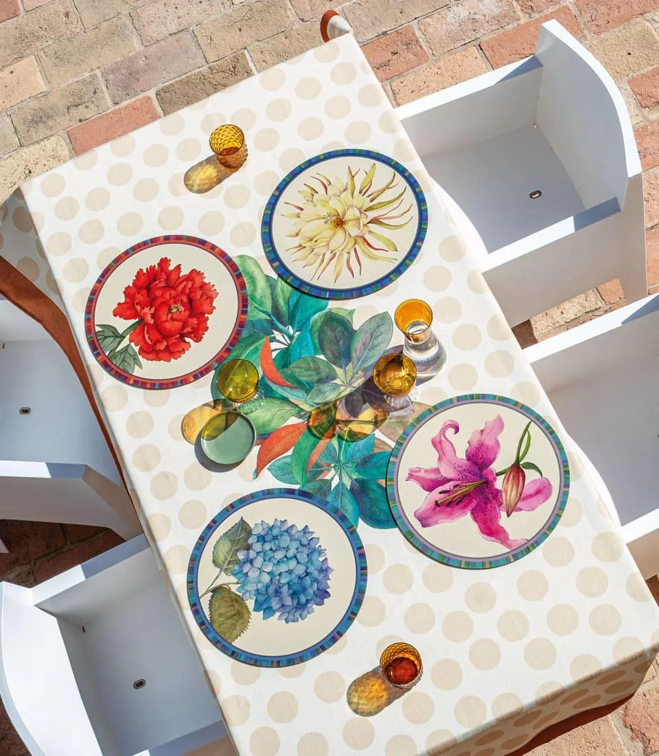 Tovaglietta rigida avorio - Protea reale